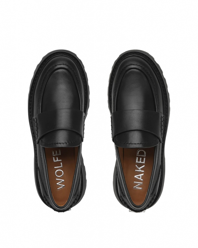 Naked Wolfe Flawless Loafers Ženski Črne Slovenija | A2D-0761